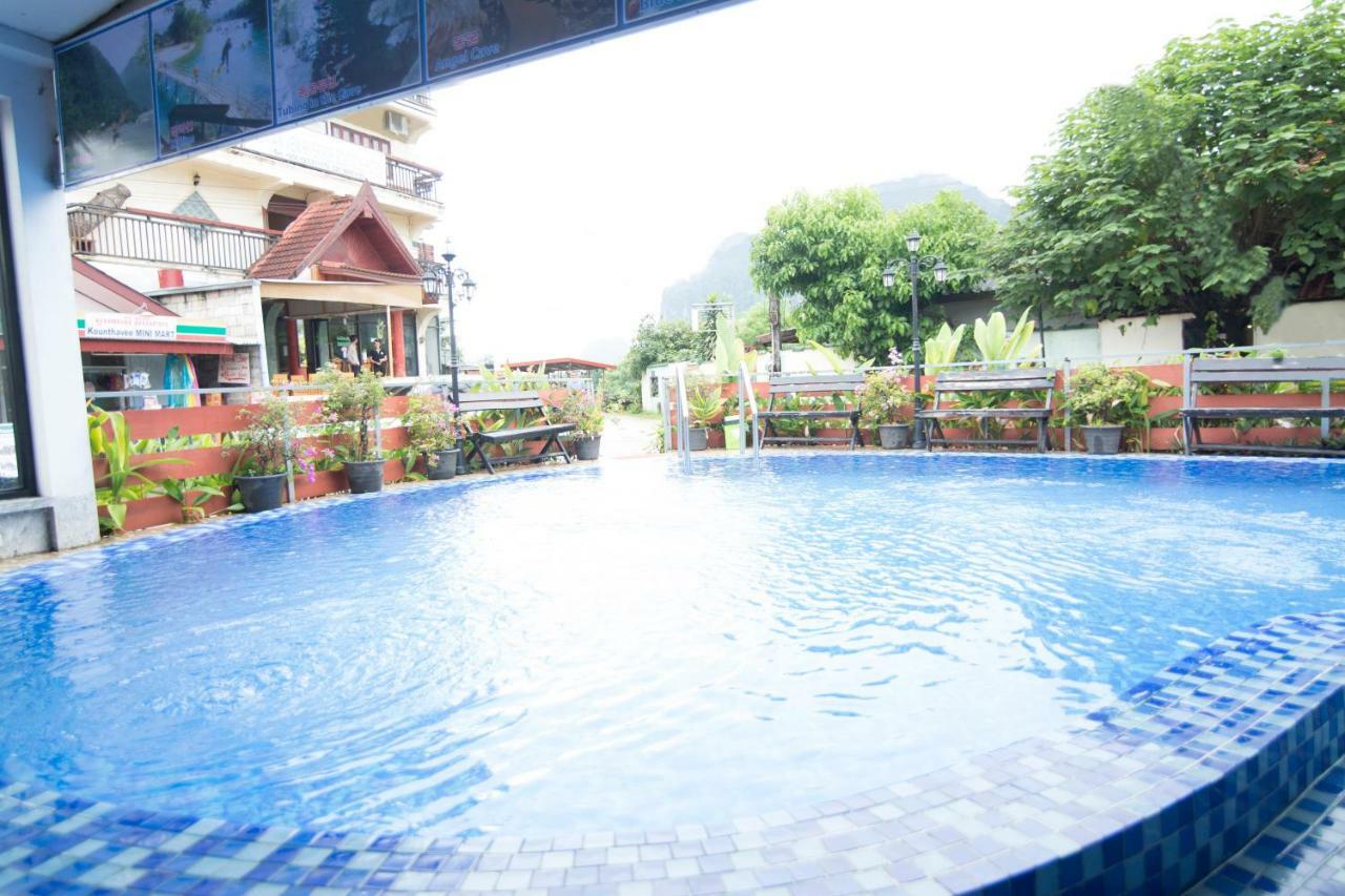 Vang Vieng Victory Hotel Exterior photo